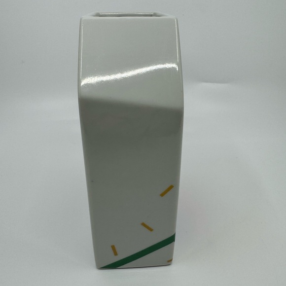 Kato Kogei Dansab Fujimori Memphis Vase (Abstract Design) - Picture 4 of 6